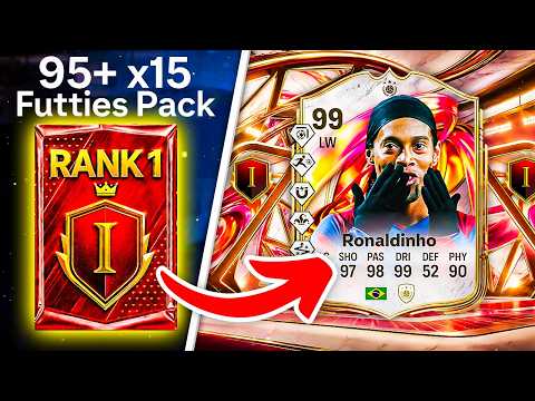 I PACKED AN INSANE FUTTIES! 🔥 MY 2x RANK 1 CHAMPS REWARDS - FC 26 Ultimate Team