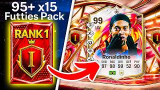 I PACKED AN INSANE FUTTIES! 🔥 MY 2x RANK 1 CHAMPS REWARDS - FC 26 Ultimate Team
