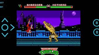 Old 90's Game | Turtles Tournament Fighter | Gameplay - Mandavi Technicals screenshot 5