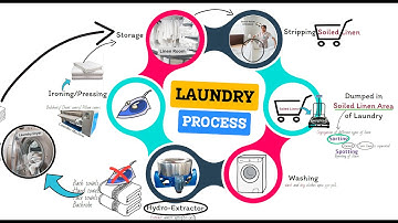 Laundry process step by step I Laundry Cycle I Laundry setup ideas I Laundry SOPs I Housekeeping