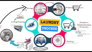 Laundry process step by step I Laundry Cycle I Laundry setup ideas I Laundry SOPs I Housekeeping