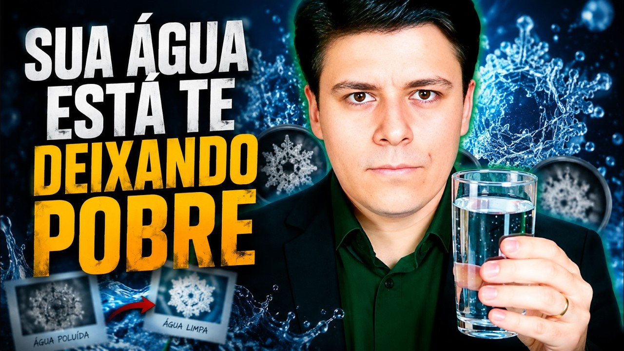 Como PROGRAMAR sua Água para Atrair Dinheiro (Masaru Emoto Provou)