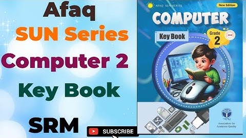Afaq sun Series English 2 Keybook | New edition | SNC | SRM | English class 2