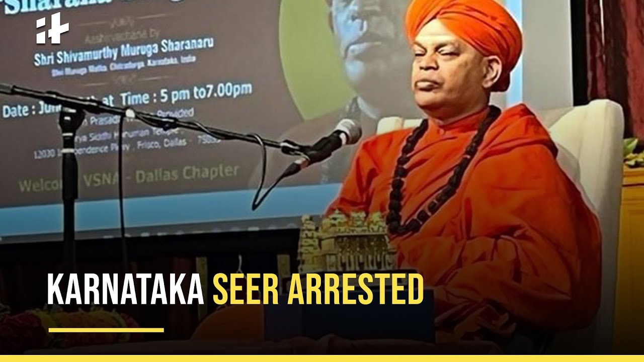 Shivamurthy Sharanaru: Influential Karnataka Seer Accused Of Rapeing School Girls Arrested