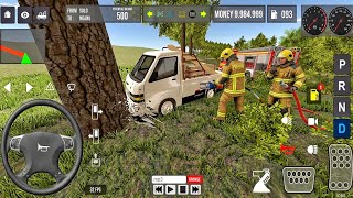 Game Pickup Oleng Bawa Muatan Material - IDBS Pickup Simulator - Best Android Gameplay HD 3172 screenshot 2