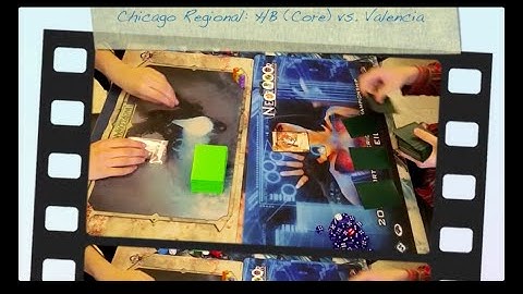 Chicago Regional 6 (R5G2) - HB (Core) vs. Valencia - Android: Netrunner LCG
