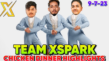 Team Xspark Chicken Dinner Highlights Today | Tx Scout Aditya Sarang Pukar Dreams | Jod Zone
