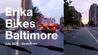 Erika Bikes Baltimore - Downtown pt 2