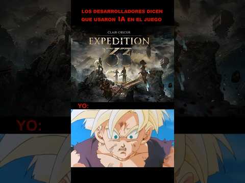Desarrolladores  de Expedition 33 usaron IA #expedition33 #ia