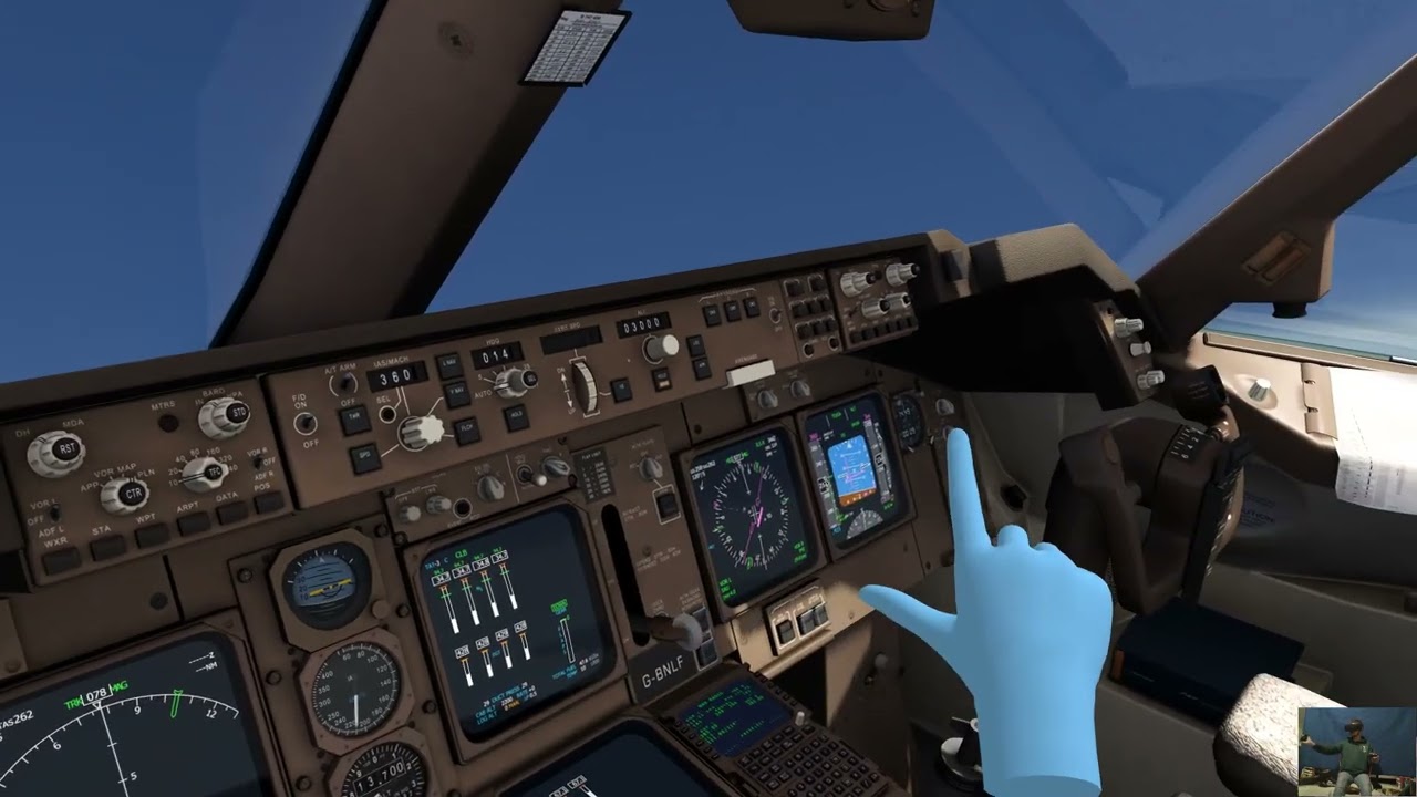 Aerofly FS4 747 Flight In VR