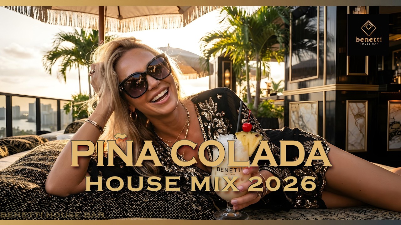 Piña Colada Sunsets | Tropical House 2026 | Perfect Copacabana Golden Hour Where Coconut Meets Ocean