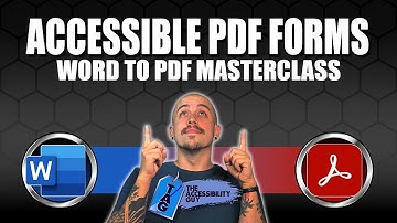 Accessible PDF Forms Made Easy | Word To PDF