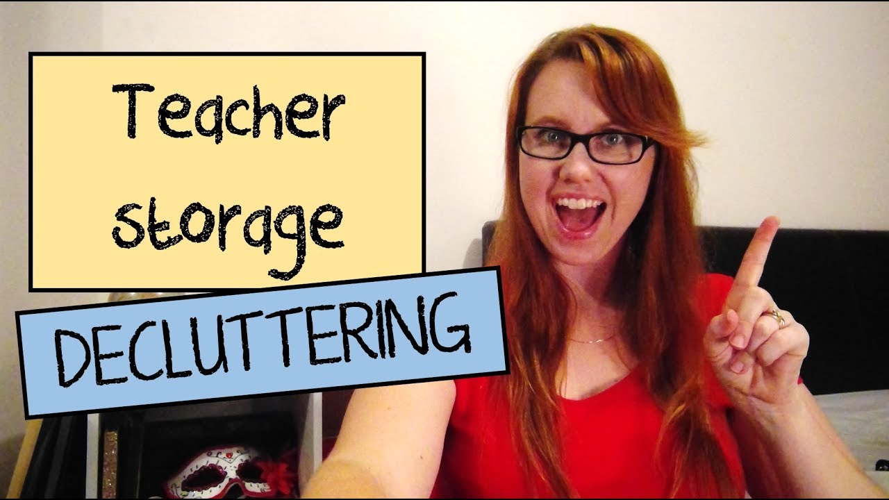 Teacher Storage & Decluttering - YouTube