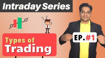 Intraday Series Ep. #1 - Types of Trading l Yagnesh Patel