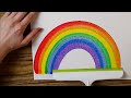 The Easiest Way To Paint A Rainbow | Acrylic Painting