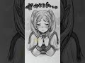 困り顔で見つめると　#shorts #イラスト　#ネタ