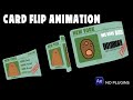 Card Flip Animation in After Effects (No Plugins!) | Easy Page Turn Animation | AE Tutorial