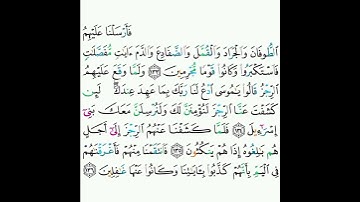 7 - سورة الأعراف ١٣٣-١٣٦ - صلاح البدير