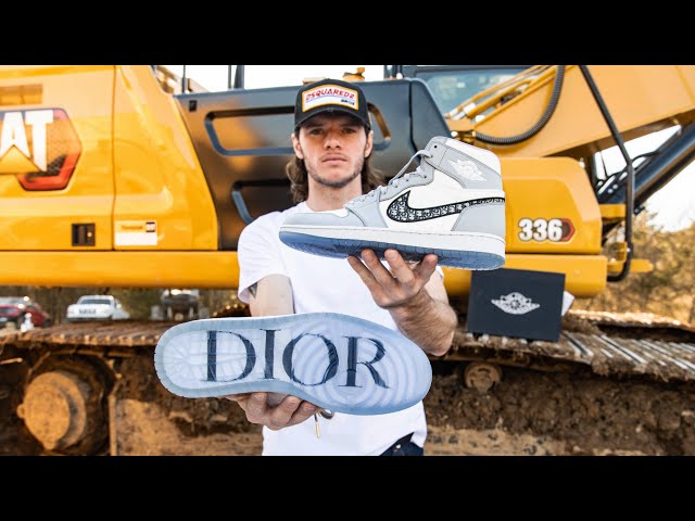 Using $12,000 Air Diors as Work Boots 