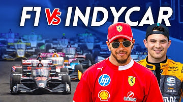 The INSANE differences between F1 and INDYCAR!