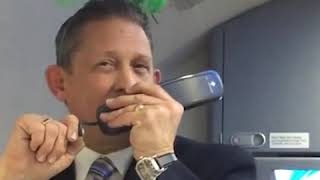 World's Funniest Flight Attendant Leaves Passengers In Hysterics