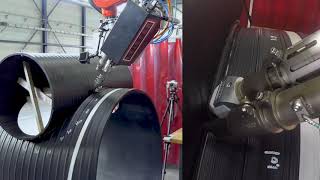 Robotic welding of plastic demonstration