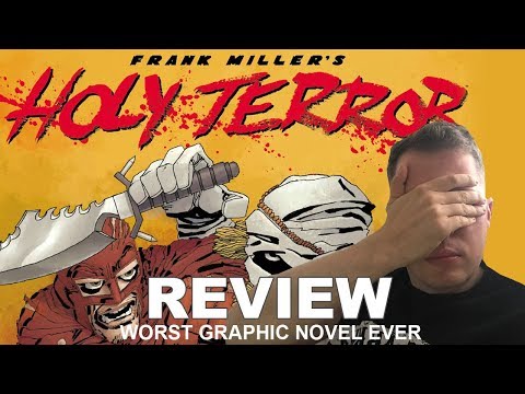 Frank Miller Holy Terror Review | WORST GRAPHIC NOVEL EVER