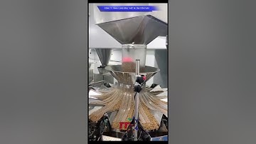 Máy 8 trạm túi rời kết hợp đầu cân điện tử