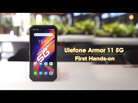 Flagship 5G Rugged Phone - Ulefone Armor 11 5G First Hands-on Video