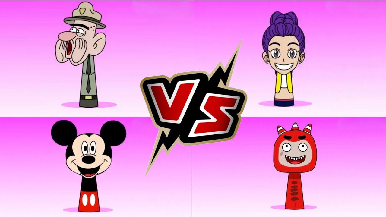 🎮 Incredibox Sprunki OC : Mickey Mouse VS City Boy VS Rumi VS Fuse ...
