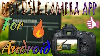 Best DSLR Camera app for andriod 2018📷|in hindi✌|best camera app🔥|👍Tech Advert. screenshot 1