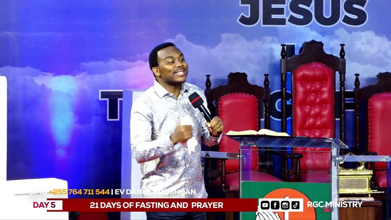 FAIDA ZA KUTEMBEA NA MUNGU KIAGANO | EV DANIELY JOSHUAN | RGCM GOBA CENTER