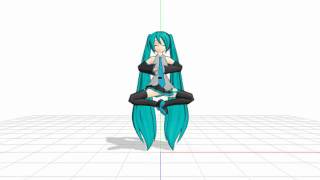 MMD mikus meditationn session