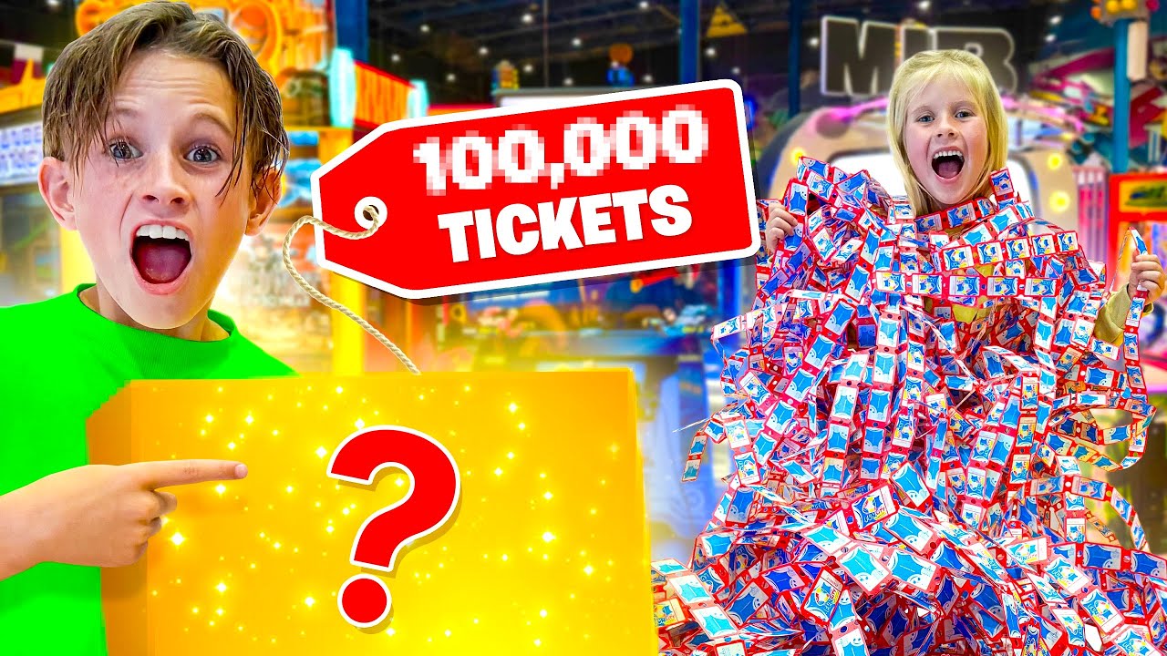 SPENDING $$$ IN ARCADE UNTIL WE GOT THE TOP PRIZE *YOU WILL BE SHOCKED HOW MUCH IT COST US* 😱💰💵
