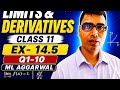 Limits & Derivatives Class 11 | Ex 14.5 Q.1-10 | ML Aggarwal