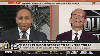 First Take 11\/6\/19 | Does Clemson deserve to be in the top 4?