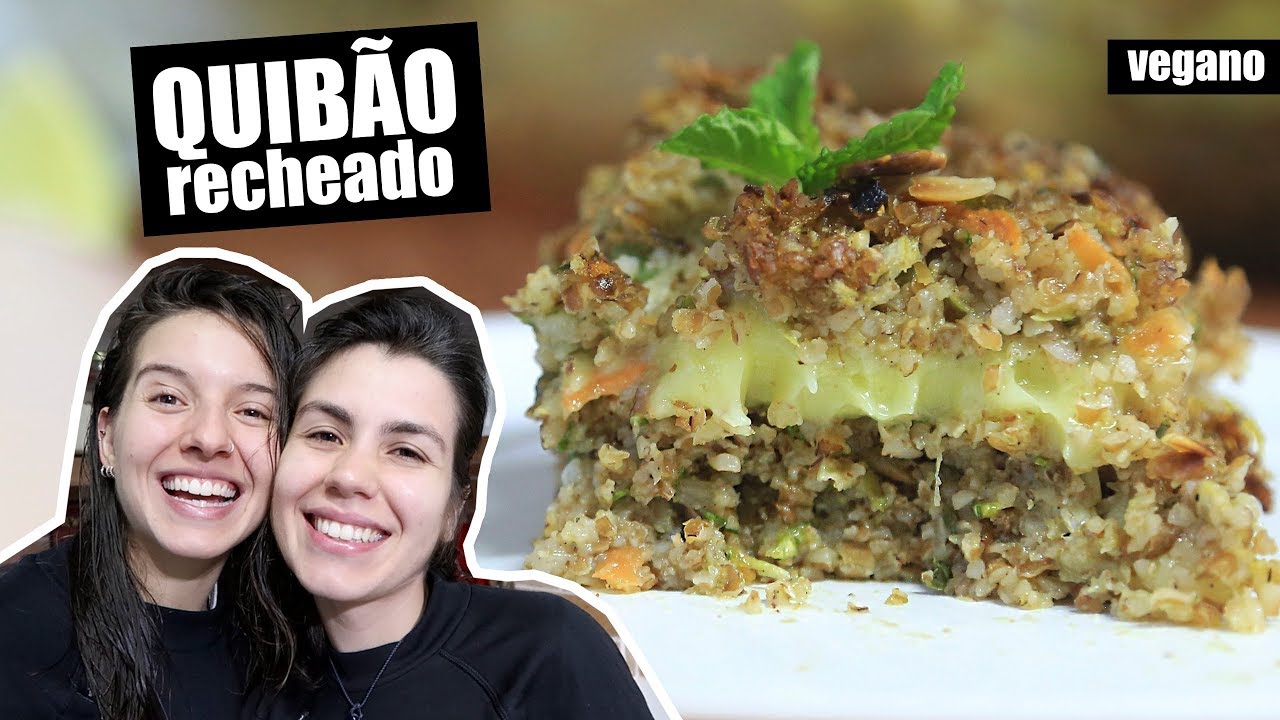 QUIBÃO DE FORNO RECHEADO | CREMOSO, BEM MARAVILHOSO E VEGANO | TNM Vegg