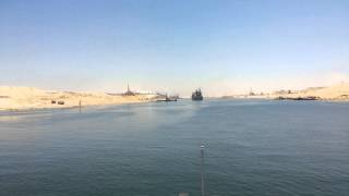 In view of the new Suez Canal July 29, 2015