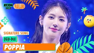 🧡 POPPIA - (G)I-DLE ((여자)아이들) Full ver. 💚 | KCON 2023 THAILAND SIGNATURE SONG