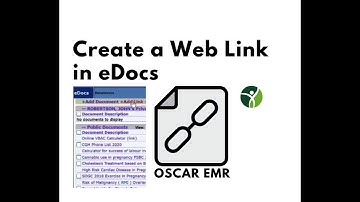 Create a Web Link in eDocs