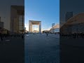 ​Cyberpunk Paris: La Défense at Golden Hour 🌆 #citytravel #parisdiaries #europeantravel #myparis