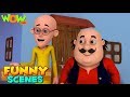 BEST SCENES of MOTU PATLU | FUNNY Cartoons in Hindi | Wow Kidz | Compilation 12