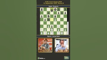 Jonas Buhl Bjerre vs Evgeniy Najer | FIDE Grand Swiss 2025 | Round 8