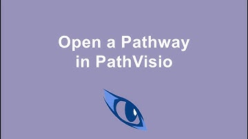 Open a Pathway Model in PathVisio