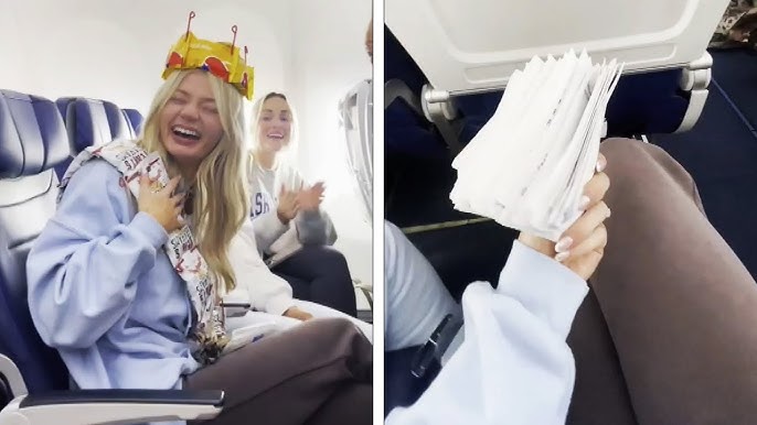 Bride To Be Gets Advice From Plane Passengers