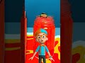 🚗 Não Deixe o Carro Caír na Lava!!! 🔥 #shorts #blippi #educação