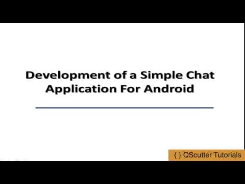 Building a Chat App for Android - 1