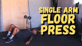 Movement Demo | Single Arm Floor Press