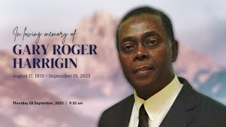 In loving memory of Gary Roger Harrigin
