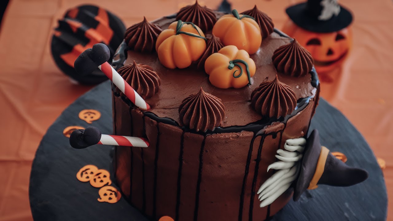 Recette Gateau Chocolat Moelleux Pour Halloween Youtube